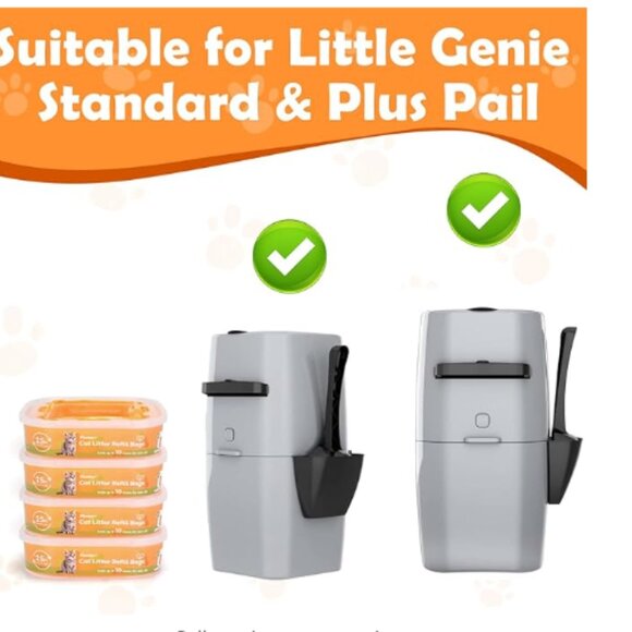 Cat Litter Refills Bag, 25ft Litter Refills Bag. 8 Pack Refill - Picture 2 of 4